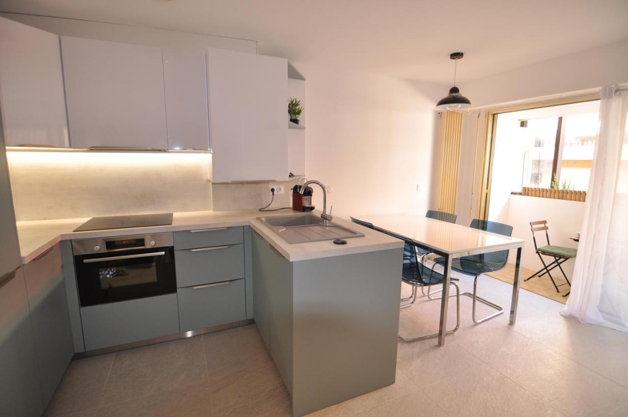 Albert 1Er - Chic One-Bedroom Apartment With Parking - Stayinantibes Exteriör bild